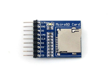 10 шт./лот, плата для хранения Micro SD, плата для разработки модуля Micro SD, поддерживает SDIO SPI интерфейсы 2024 - купить недорого