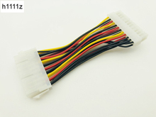 Cable de alimentación de 20 P a 24 P, adaptador de corriente de placa base de 20 pines a 24 Pines, Accesorios de ordenador para PC, 1 Uds. 2024 - compra barato