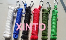 20-30M 8MM,1pc safety hook,Outdoor safety belt mountaineering climbing cable harness life-saving rope sling 2024 - buy cheap