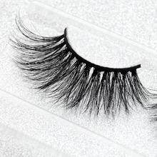 Visofree Eyelashes 27mm Lashes Handmade 3D Mink Lashes 25mm eyelashes Strip Lashes 100% cruelty-free False Eyelashes Makeup E75 2024 - buy cheap