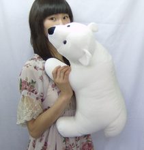 big lovely The polar bear toy white plush standing polar bear doll gift about 55cm 2024 - buy cheap