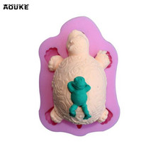 DIY Tools About Animal series of Frog&Turtle Liquid Silicone Cake Mold/Pastry Mould/Jello Pudding/Chocolate Molds/Ice Cube/Soap 2024 - buy cheap