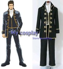 Anime Gintama Cosplay clothing - Gold Soul Men's Cosplay Party Costume for Halloween Freeshipping 2024 - buy cheap