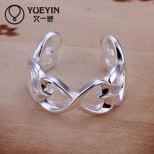 Original design rings Wholesale silver plated rings for women wedding party fashion jewelry Trendy Inlaid stone 2024 - buy cheap