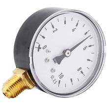 1/4 Inch manometer Hydraulic Pressure Tester Meter Water Pressure Gauge Air Oil Side Mount Manometer NPT 0-10 Bar Best Price 2024 - buy cheap