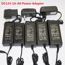 1Pcs Real Power EU / US / AU / UK Plug AC 100-240V to DC 12V 1A 2A 3A 4A 5A 6A 7A 8A  Switching Power Supply Converter Adapter 2024 - buy cheap