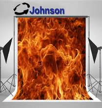 fire flame backgrounds  High quality Computer print wall photo backdrop 2024 - buy cheap