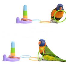 Eco-friendly Colorful Parrot Bird Toy For Training Playing Puzzle Toys Birds Products D408 2024 - buy cheap