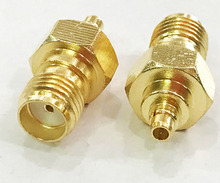 Adaptador de Cable MMCX macho a SMA hembra, conector RF coaxial, 50 Uds. 2024 - compra barato