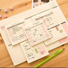 Cute Kawaii Weekly Monthly Work Planner Book Stickers Scrapbooking Diary Agenda For Kids School Supplies Office Stationery 2024 - buy cheap