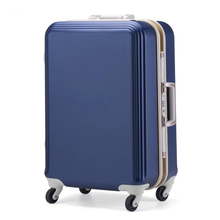 New Fashion Aluminium Frame Trolley Luggage bag Brand Carry On students Trolley Suitcase Women Travel Bag Man Rolling luggage 2024 - buy cheap