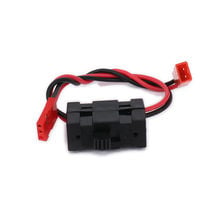 Receptor de batería de encendido y apagado con conector JST para 1/10 1/16 1/18 RC Hobby modelo de coche/barco Wltoys HSP HPI Himoto Redcat 02050 2024 - compra barato