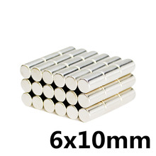 pcs 6x 10mm N35 Super Strong Powerful Small Round Rare Earth Neodymium Magnets 6 x 10 mm 2024 - buy cheap