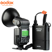 Godox witstro-conjunto de baterias pretas para canon, controle de alimentação sem fio, flash light + pb960, 360 w/s 2024 - compre barato