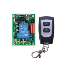 Controlador inalámbrico rf para el hogar, interruptor de control remoto inalámbrico de 220V, 1 canal, 433mhz, iluminación e interruptor remoto, 220v 2024 - compra barato