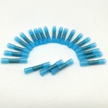 50pcs BHT2 Insulated Heat Shrink Butt Wire Electrical Crimp Terminal Connector 14-16AWG 2024 - buy cheap
