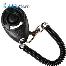 Hot Selling Pet Dog Puppy Click Trainer Clicker Dog Training Aid Wrist Strap Dogs Clickers Training Pets Animals Supplies 2023 - buy cheap