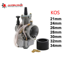 Alconstar- KOSO Carburetor Carburador 21 24 26 28 30 32 34mm with Power Jet Scooter Motocross ATV UTV Off Road Racing Motor 2024 - buy cheap