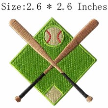 Bastão de beisebol, 2.6 ", largura, bordado, para artesanato, presente artesanal/objetivo, manicure 2024 - compre barato