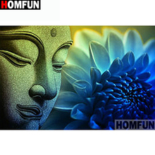 HOMFUN Full Square/Round Drill 5D DIY Diamond Painting "Religious Buddha" 3D Embroidery Cross Stitch 5D Home Decor A13769 2024 - buy cheap