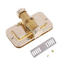 Metal Bamboo Rectangle Shape Clasp Turn Lock Twist Locks DIY Handbag Bag Purse Hardware 2024 - buy cheap