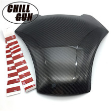 Motorcycle Accessories Real Carbon Tank Pad Sticker Tank Protect Cover Guard For Kawasaki ER6N 2012 2013 2014 2015 2016 ER-6N 2024 - buy cheap