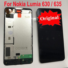 Original Best Working LCD Display Touch Screen Digitizer Assembly Sensor with Frame For Nokia Lumia 630 / 635 Phone Panel Parts 2024 - buy cheap