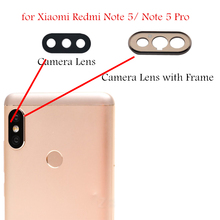 for Xiaomi Redmi Note 5 Pro Back Rear Camera Glass Lens with Frame with 3M Glue Redmi Note5 Replacement Repair Spare Parts 2024 - buy cheap