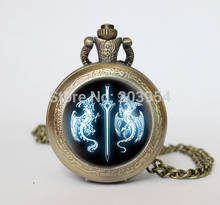 12pcs/lot Fire Emblem Awakening pocket watches quartz watch locket necklace Fire Emblem Awakening vintage Pendant steampunk lady 2024 - buy cheap