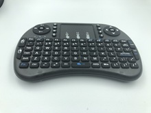 Inglés 2,4 GHz inalámbrico i8 teclado táctil Fly Air Mouse para Android TV PS3 2024 - compra barato