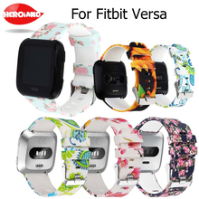 Pulseira tpu para fitbit versa, pulseira para substituição de relógio inteligente 2024 - compre barato