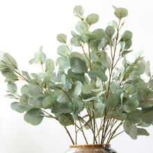 3D Printing Eucalyptus Artificial Plants for Wedding Home Garden Decoration Fake Plant Faux Foliage 2024 - buy cheap