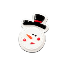 10pcs 28x20mm Resin Christmas Snowman Style Decoration Crafts Flatback Cabochon Embellishments For Scrapbooking DIY Accessories 2024 - buy cheap