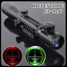 C3 -9X40 New LLL Night Vision Scopes Air Rifle Gun Riflescope Outdoor Hunting Telescope Sight High Reflex Sight Gunsight 2024 - buy cheap