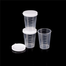 10PCS/lot Clear PP 20mml/30ml/50ml Clear Container Tub Liquid Measuring Cups Plastic Graduaeted Laboratory Test 2024 - buy cheap