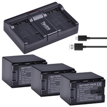 3 pc BN VG138 BN-VG138 Baterias Da Câmera + Dual USB Carregador para JVC Everio GZ-HM50 GZ-HM300 GZ-HM320 GZ-HM340 GZ-HM440 GZ-HM450 2024 - compre barato