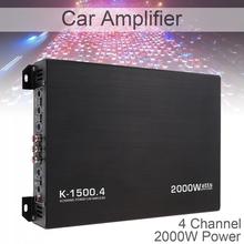 12V 2000W 4-Channel Audio Stereo Bass Speaker Car Audio Amplifiers Subwoofer Car Audio Amplifiers 2024 - buy cheap