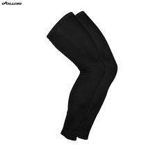 Classical Black New Team Cycling Legwarmers Bike Race OROLLING 2024 - buy cheap