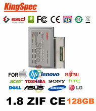 Kingspec-disco duro de estado sólido ZIF2 para ordenador portátil, unidad de almacenamiento de 1,8 pulgadas, con certificación CE, capacidad de 64GB, 128GB, ATA IDE, para Dell Mini12,D420,D430,XT,HTC 9500 2024 - compra barato