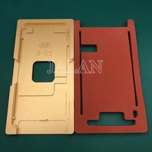 Molde de aluminio de precisión para iphone 6p/6sp/7p/8p, cristal frontal con Marco, posición de bisel, pantalla lcd, laminación 2024 - compra barato