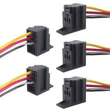 EE support  5Pcs New Auto Car Motor 12V 12 Volt 30A AMP Duty Relay Harness Socket 4Pin 4 Wire Relays 2024 - buy cheap