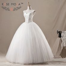 Lace Cap Sleeves Tulle Wedding Ball Gown Pearl Beading Lace Up Bridal Gown Debutante Dress Vestidos de Noiva Real Photos 2024 - buy cheap