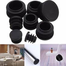 10Pcs Round Furniture Leg Plug Blanking End Caps Insert Plugs Bung For Round Pipe Tube 8 Sizes Wholesale 2024 - buy cheap