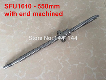 Free Shipping SFU1610- 550mm Ball screw + ballnut + end machining for BK12/BF12 standard processing 2024 - buy cheap