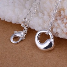 Free Shipping silver plated Necklace, sterling-silver-jewelry Fashion Pendant /PDOVTIRS PDOVTIRS 2024 - buy cheap