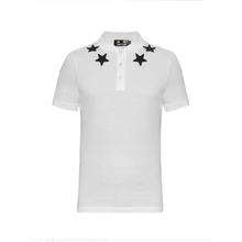 Men Star Polo Embroidered Polo Shirt Men British Style Stretchy Polos Slim Camisa Polo Masculina Ropa De Hombre 2024 - buy cheap