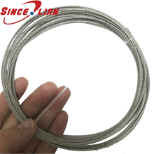 5Meters/Lot 304 stainless Steel Wire Hard Rope Lifting Cable 7X7 Structure Cable 3mm Diameter DIY Wire Rope Metal Wires 2024 - buy cheap