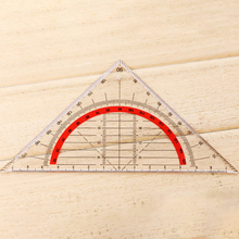 1PC Students Stationery Multi-functional Triangular Ruler Protractor Coordinate Ruler Math Learning Drawing Measuring Tools 2024 - buy cheap