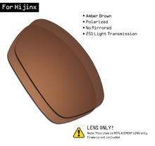 SmartVLT поляризованные солнцезащитные очки, Сменные линзы для Окли Hijinx-янтарный коричневый 2024 - купить недорого