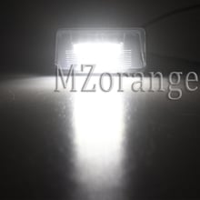 Car Pats Tail Stop light 2PCS LED Number License Plate Light For Citroen C3 C5 For Peugeot 206 207 306 307 406 407 Z3U2 12v 2024 - buy cheap